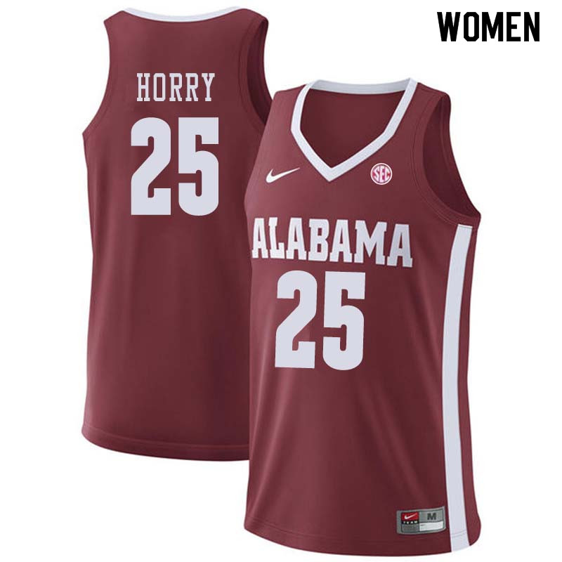 Women #64 Donta Hall Alabama Crimson Tide College Basketball Jerseys Sale-Crimson